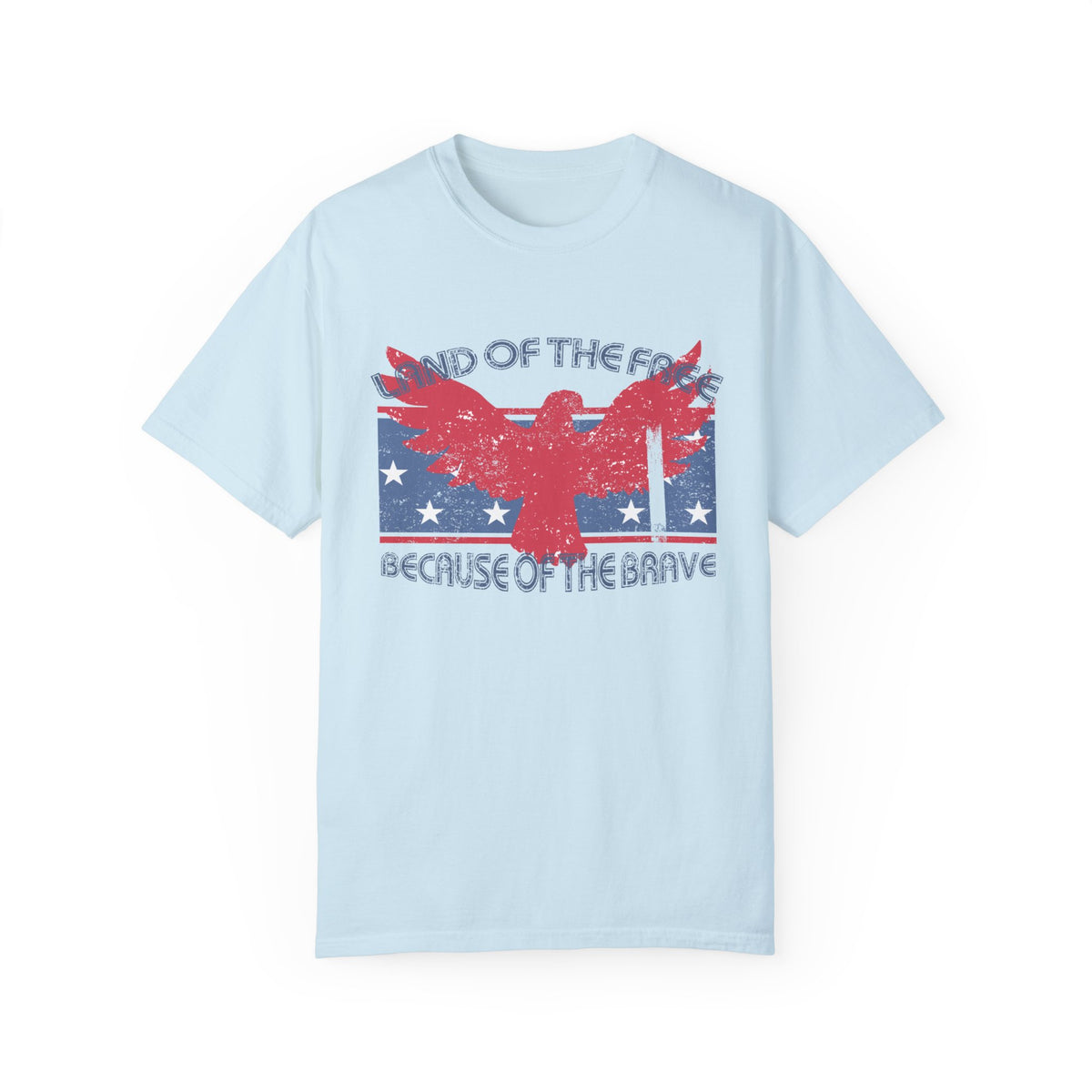 Land Of The Free Comfort Colors Unisex Garment-Dyed T-shirt