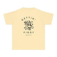Gettin' Figgy With It Comfort Colors Youth Midweight Tee