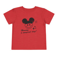 Having a Magical Day Bella Canvas Toddler Short Sleeve Tee