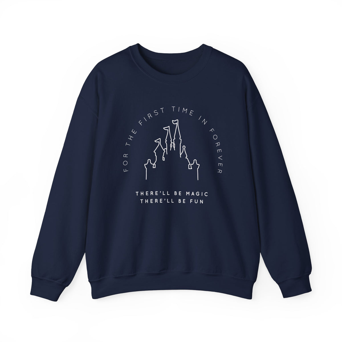 For The First Time In Forever Gildan Unisex Heavy Blend™ Crewneck Sweatshirt