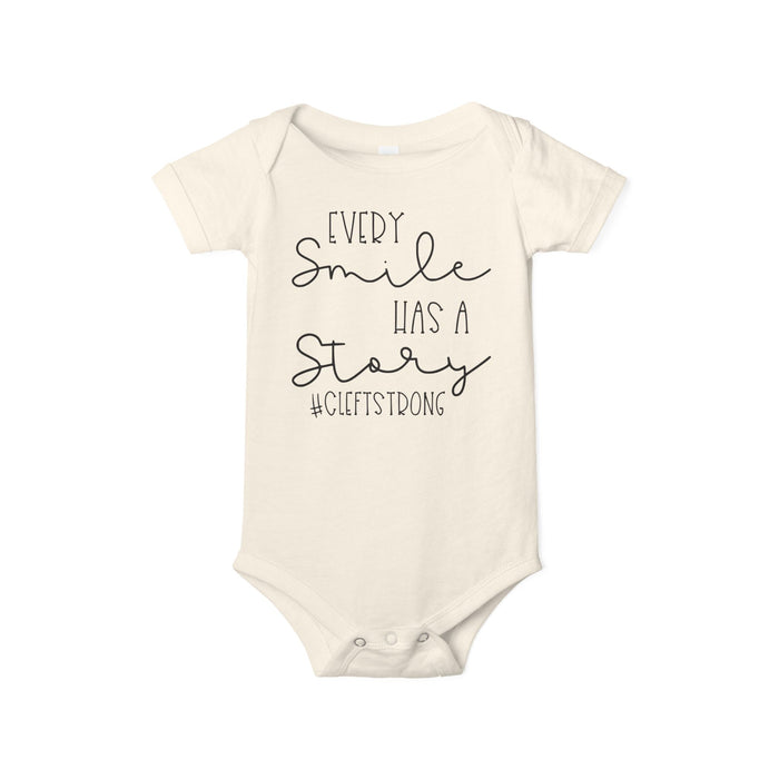 Every Smile has a Story Bella Canvas Infant