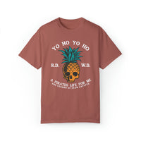 Yo Ho Pirates Life For Me Comfort Colors Unisex Garment-Dyed T-shirt