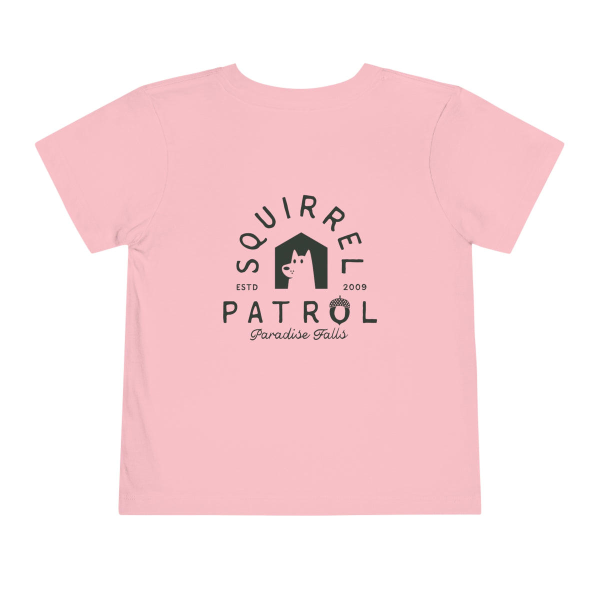 Squirrel Patrol Bella Canvas Toddler Short Sleeve Tee