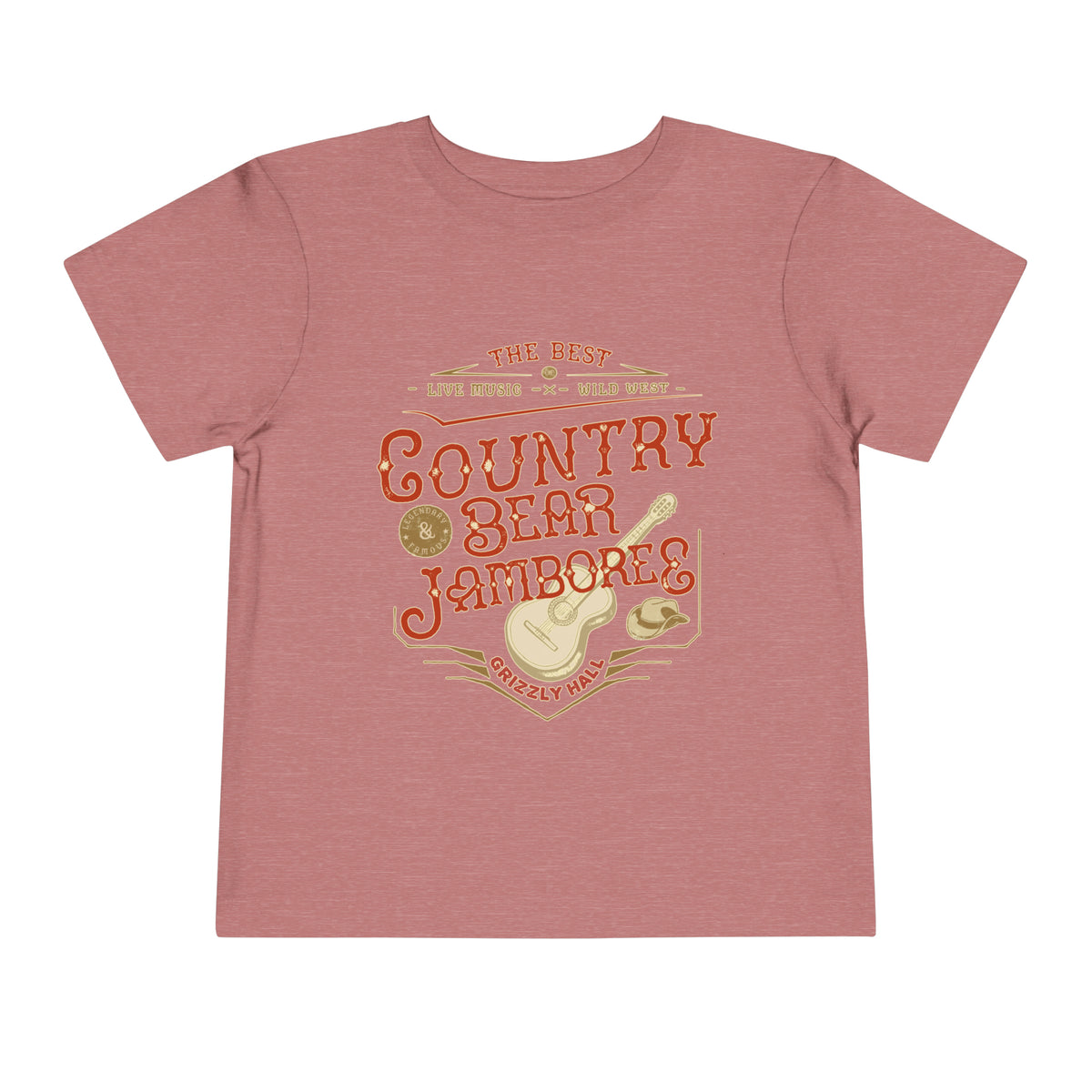 Country Bear Jamboree Bella Canvas Toddler Short Sleeve Tee