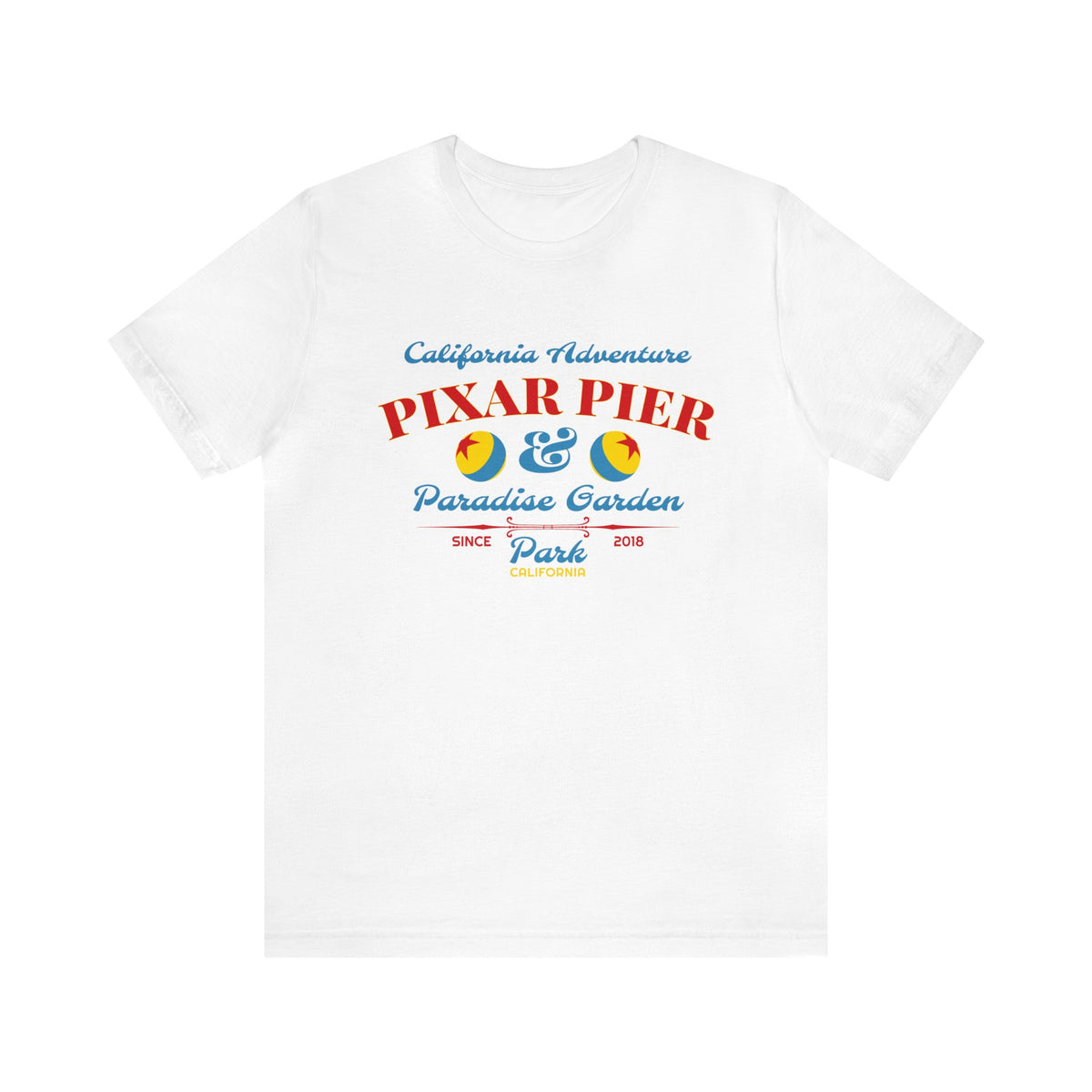 Pixar Pier Canvas Unisex Jersey Short Sleeve Tee