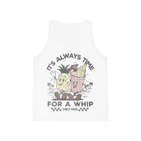 It's Always Time For A Whip Kid's Bella Canvas Jersey Tank Top