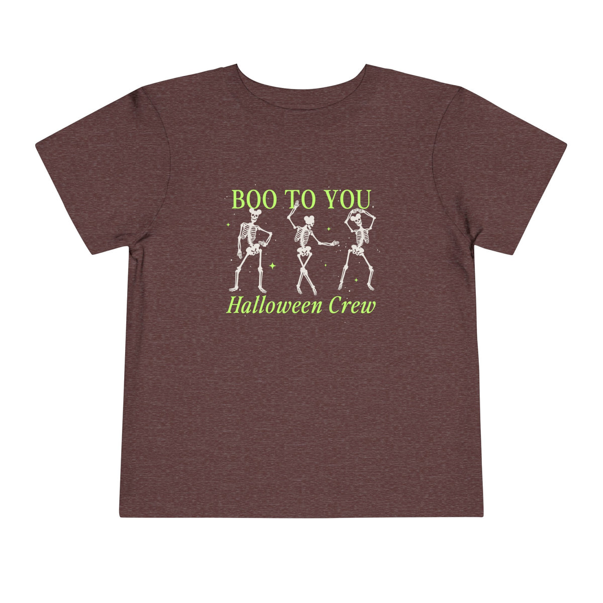 Boo To You Halloween Crew Bella Canvas Toddler Short Sleeve Tee