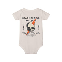 Dead Men Tell No Tales Bella Canvas Infant Jersey One Piece
