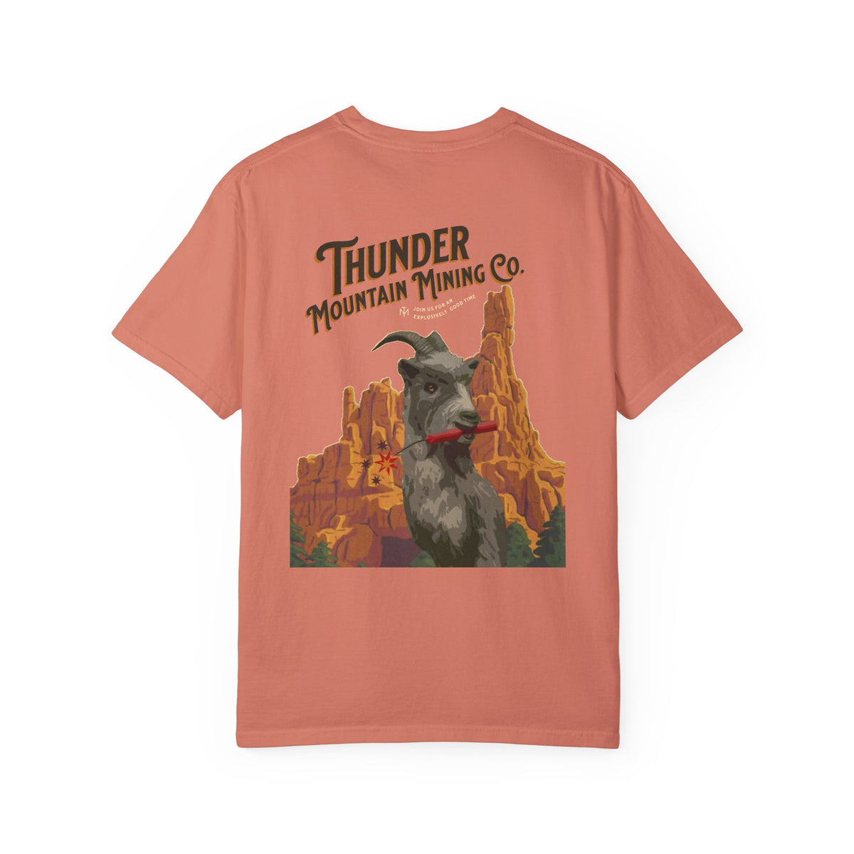 Thunder Mountain Mining Co. Comfort Colors Unisex Garment-Dyed T-shirt