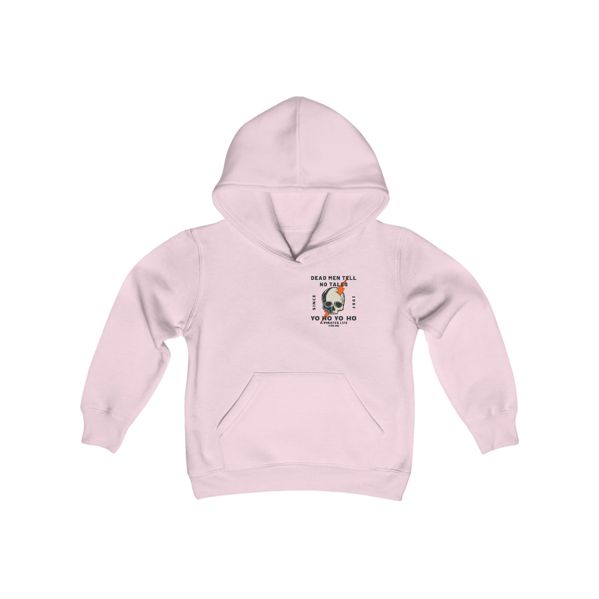 Dead Men Tell No Tales Gildan Youth Heavy Blend Hooded Sweatshirt