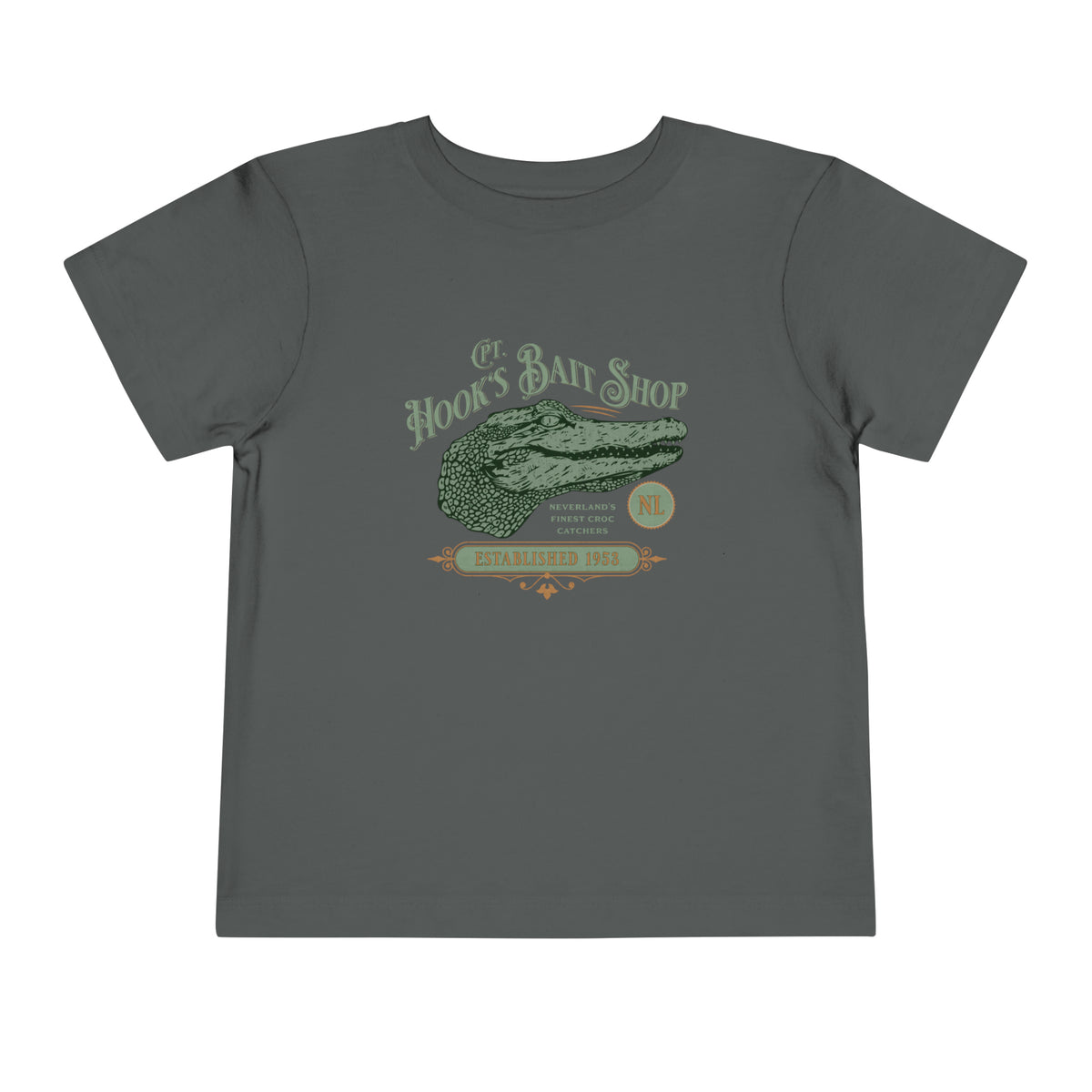 Captain Hook’s Bait Shop Bella Canvas Toddler Short Sleeve Tee
