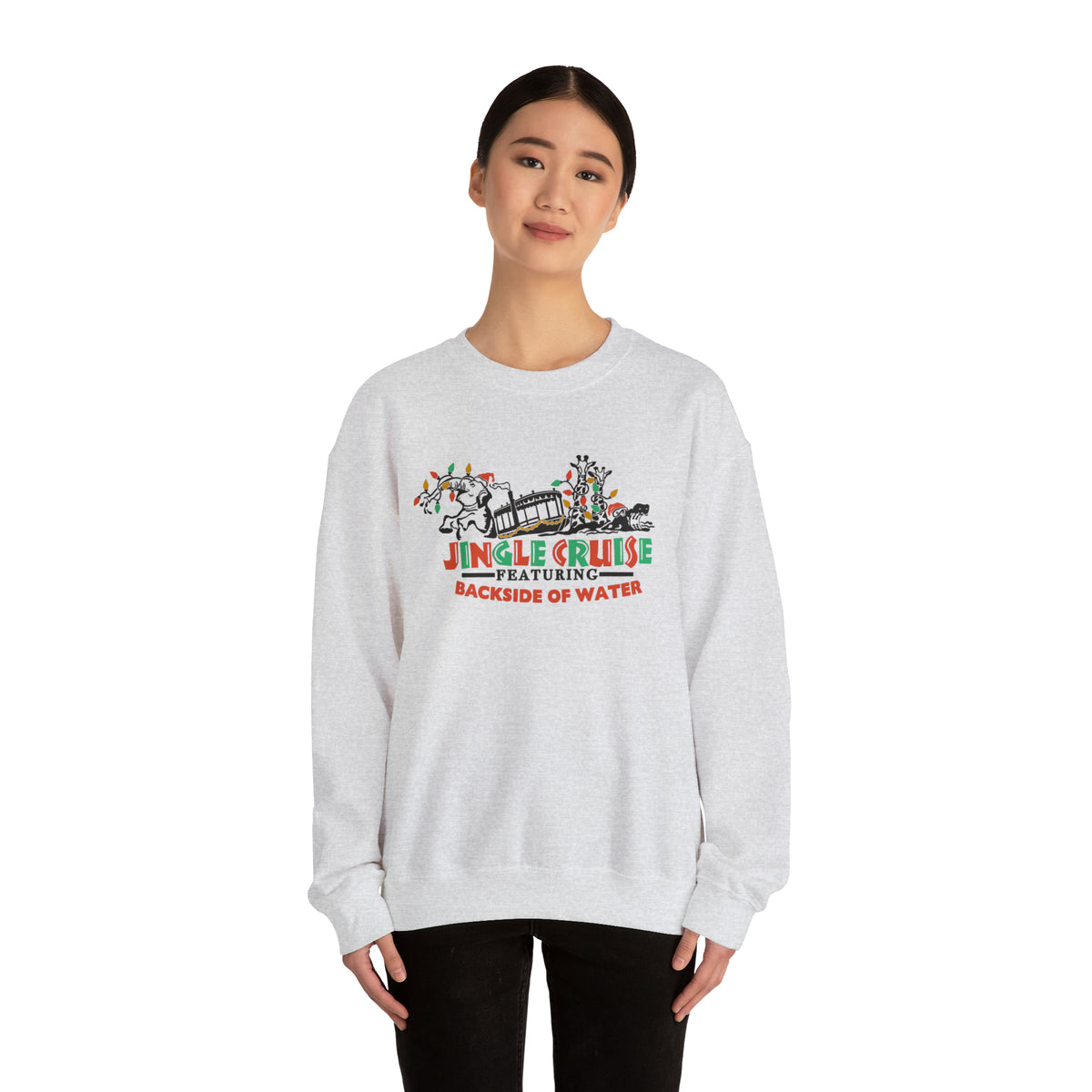 Jingle Cruise Gildan Unisex Heavy Blend™ Crewneck Sweatshirt