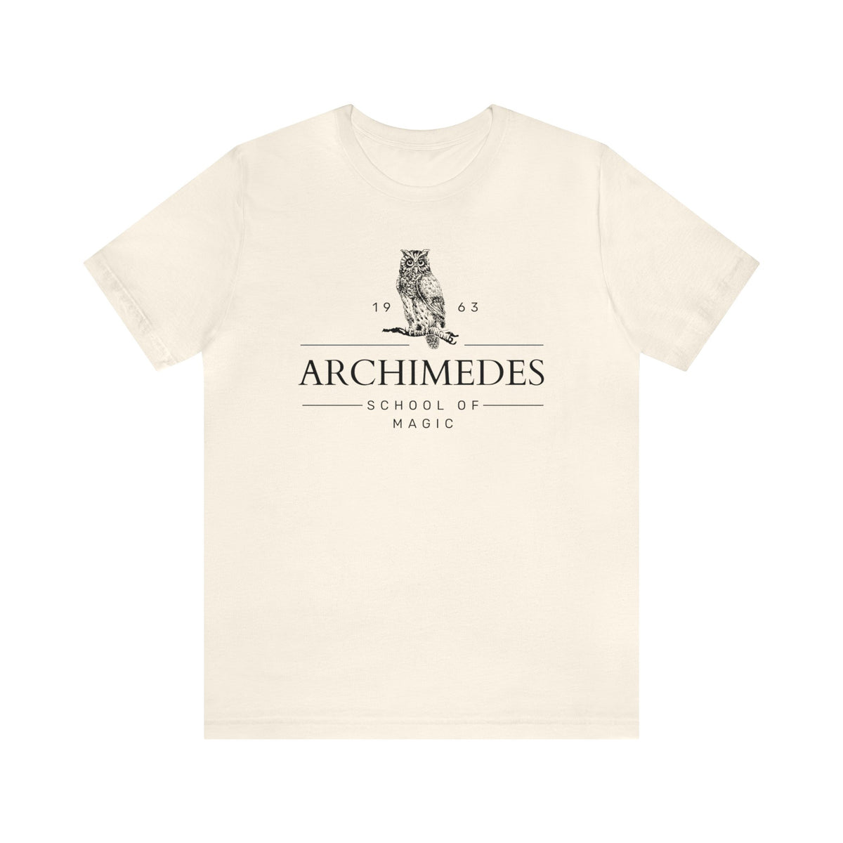 Archimedes School Of Magic Bella Canvas Unisex Jersey Short Sleeve Tee
