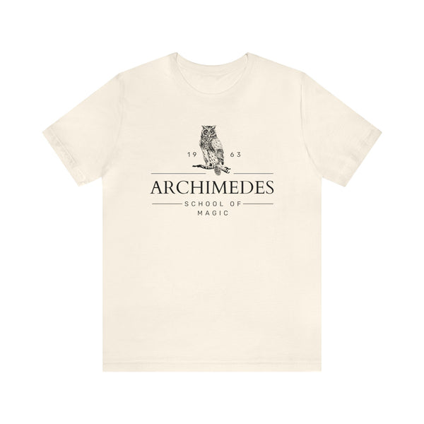 Archimedes School Of Magic Bella Canvas Unisex Jersey Short Sleeve Tee