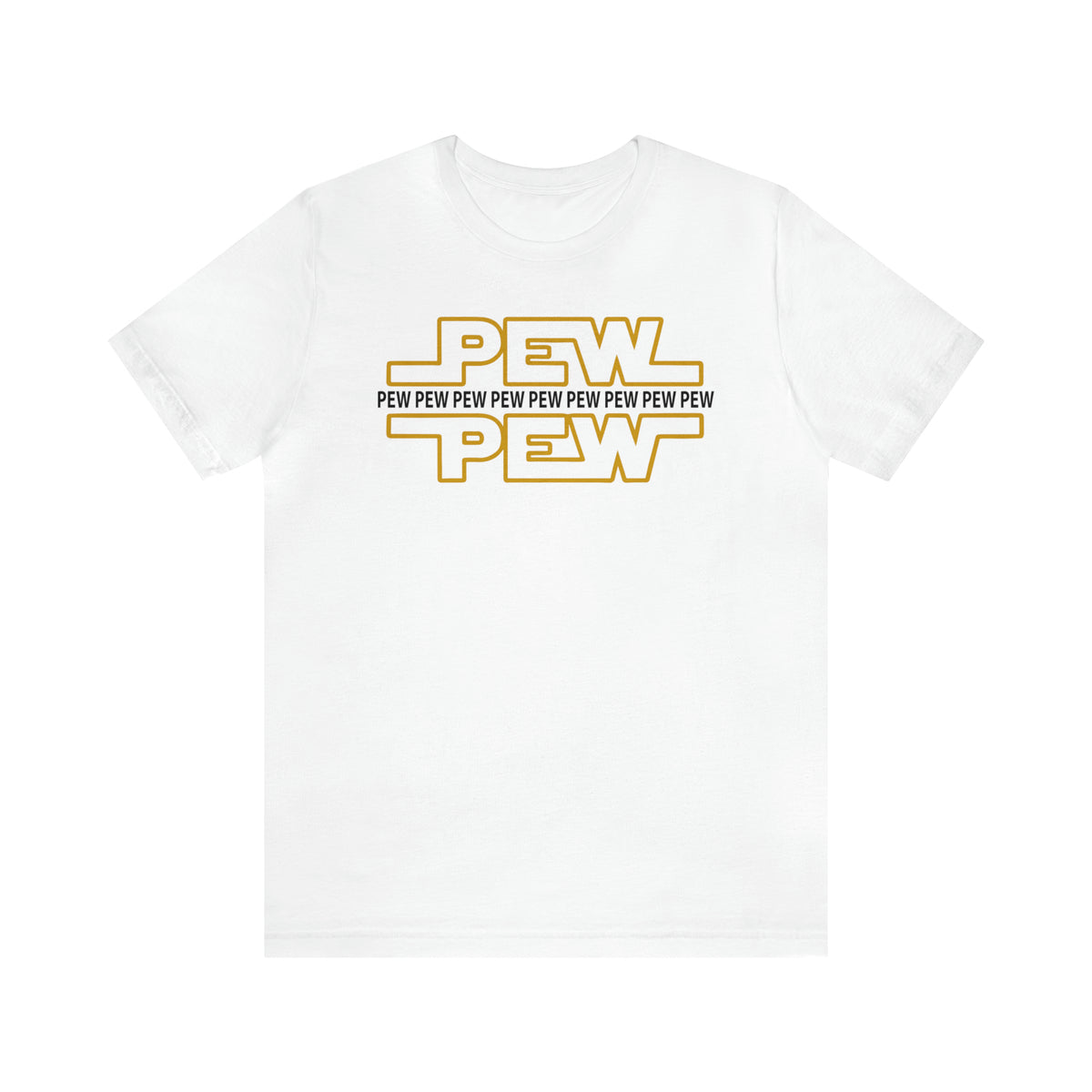 PEW PEW PEW Bella Canvas Unisex Jersey Short Sleeve Tee
