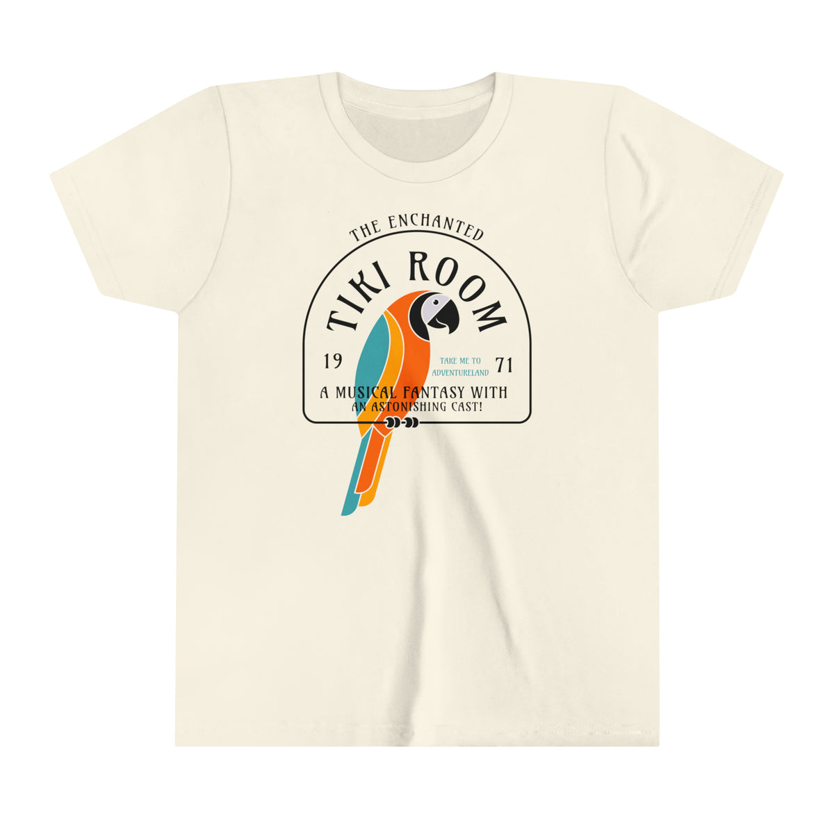 Enchanted Tiki Room Bella Canvas Youth Short Sleeve Tee