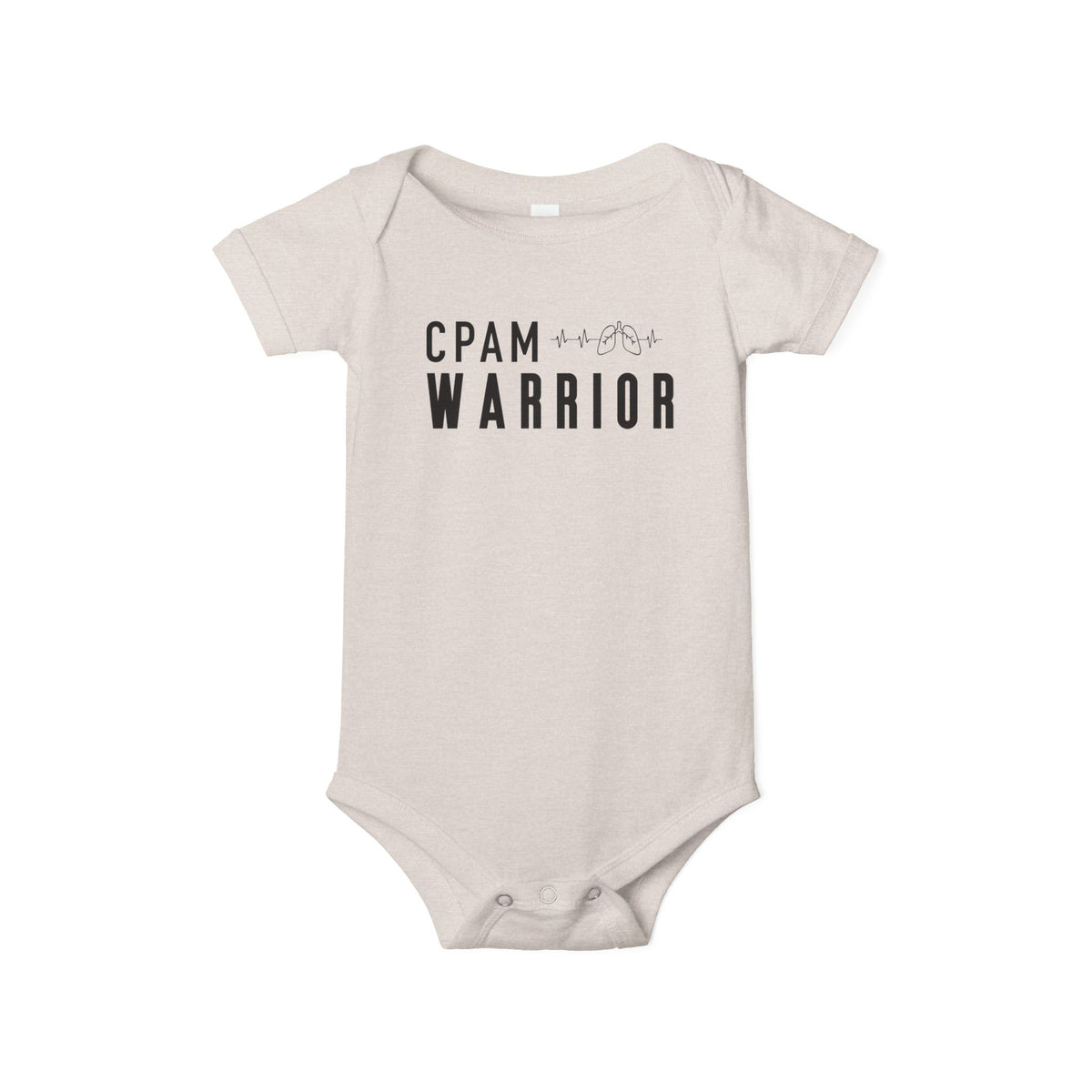 CPAM Warrior Bella Canvas Infant Jersey One Piece