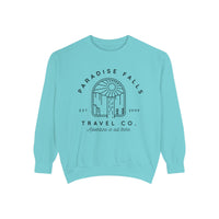 Paradise Falls Vacation Co. Comfort Colors Unisex Garment-Dyed Sweatshirt