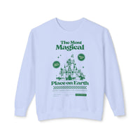 The Most Magical Place on Earth Unisex Lightweight Comfort Colors Crewneck Sweatshirt