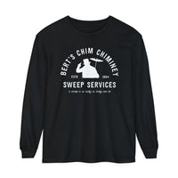 Bert's Chim Chimney Sweep Services Comfort Colors Unisex Garment-dyed Long Sleeve T-Shirt