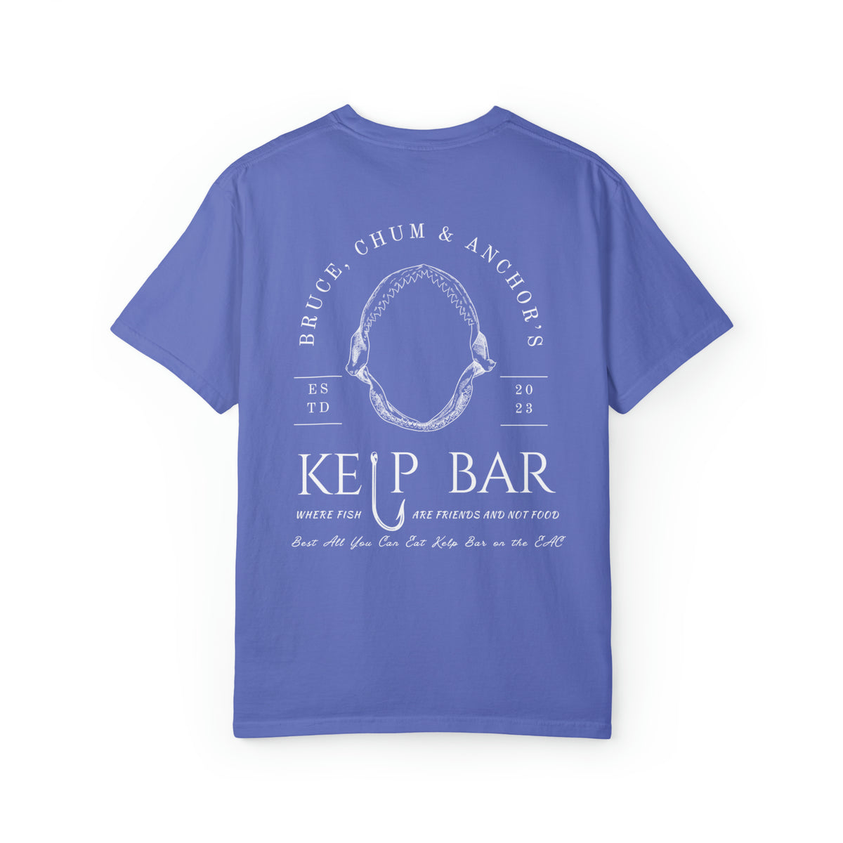 Bruce, Chum & Anchor's Kelp Bar Comfort Colors Unisex Garment-Dyed T-shirt