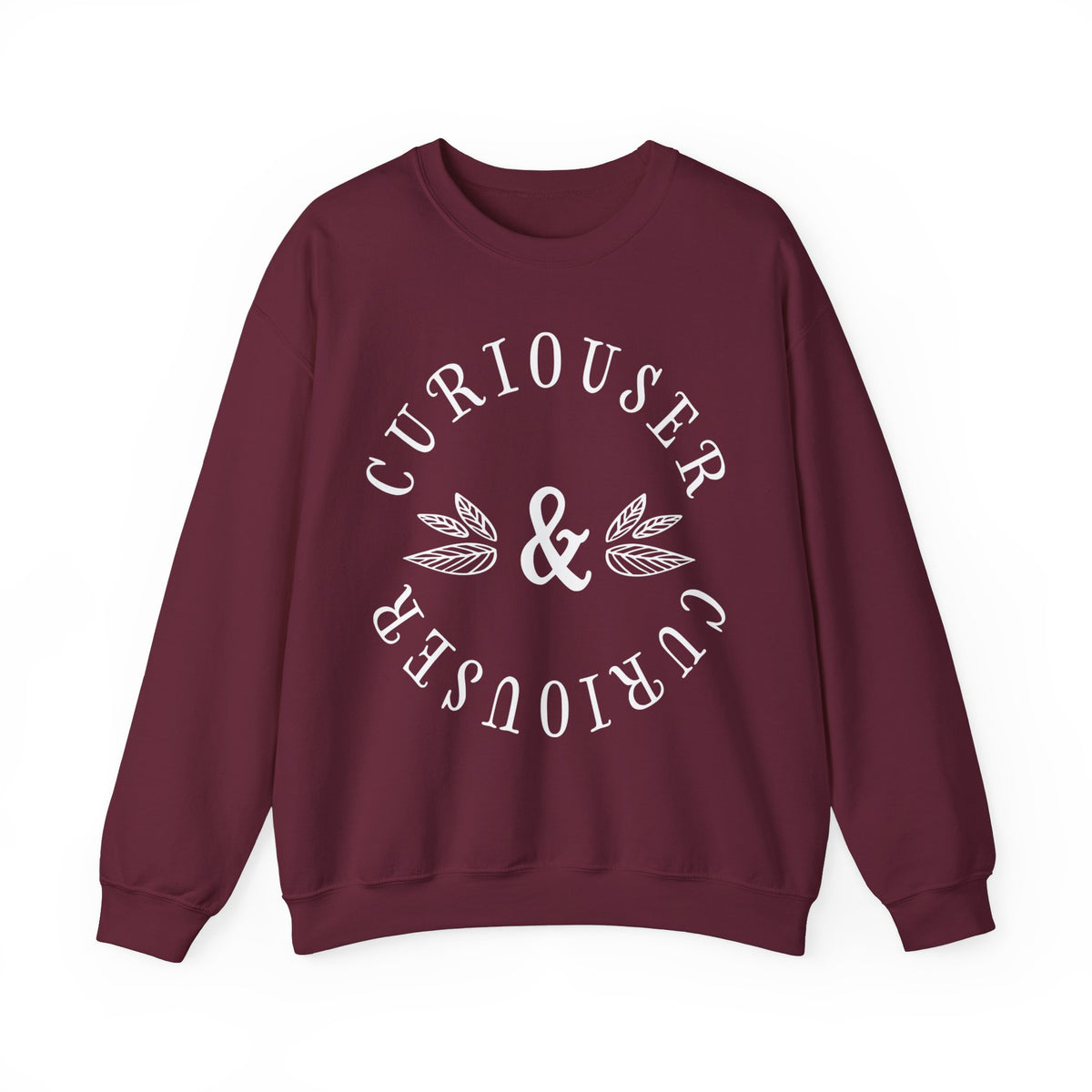Curiouser & Curiouser Gildan Unisex Heavy Blend™ Crewneck Sweatshirt