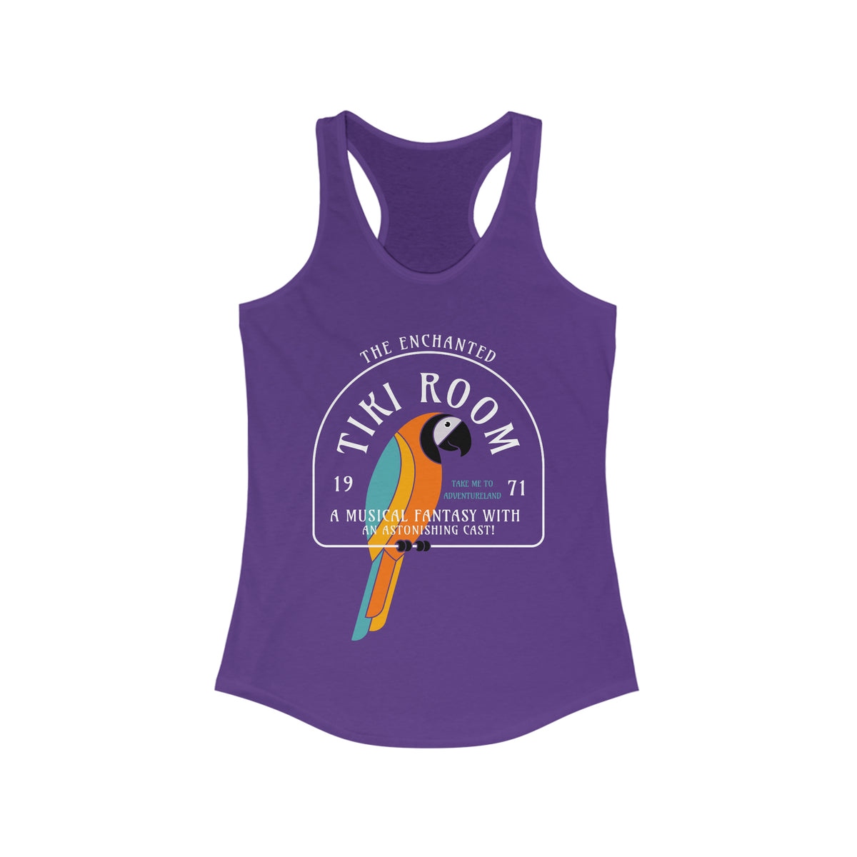 The Enchanted Tiki Room Women's Ideal Racerback Tank