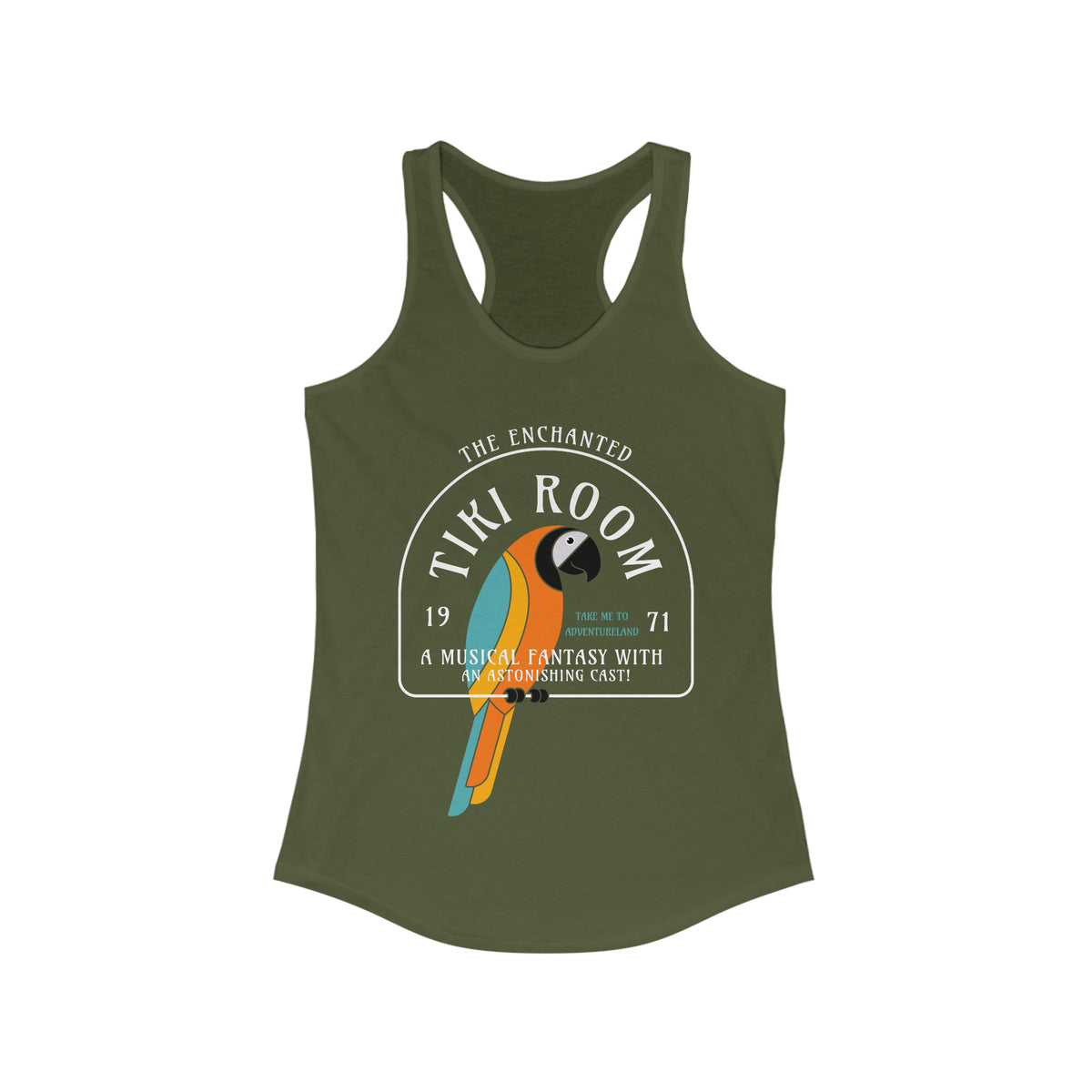 The Enchanted Tiki Room Women's Ideal Racerback Tank