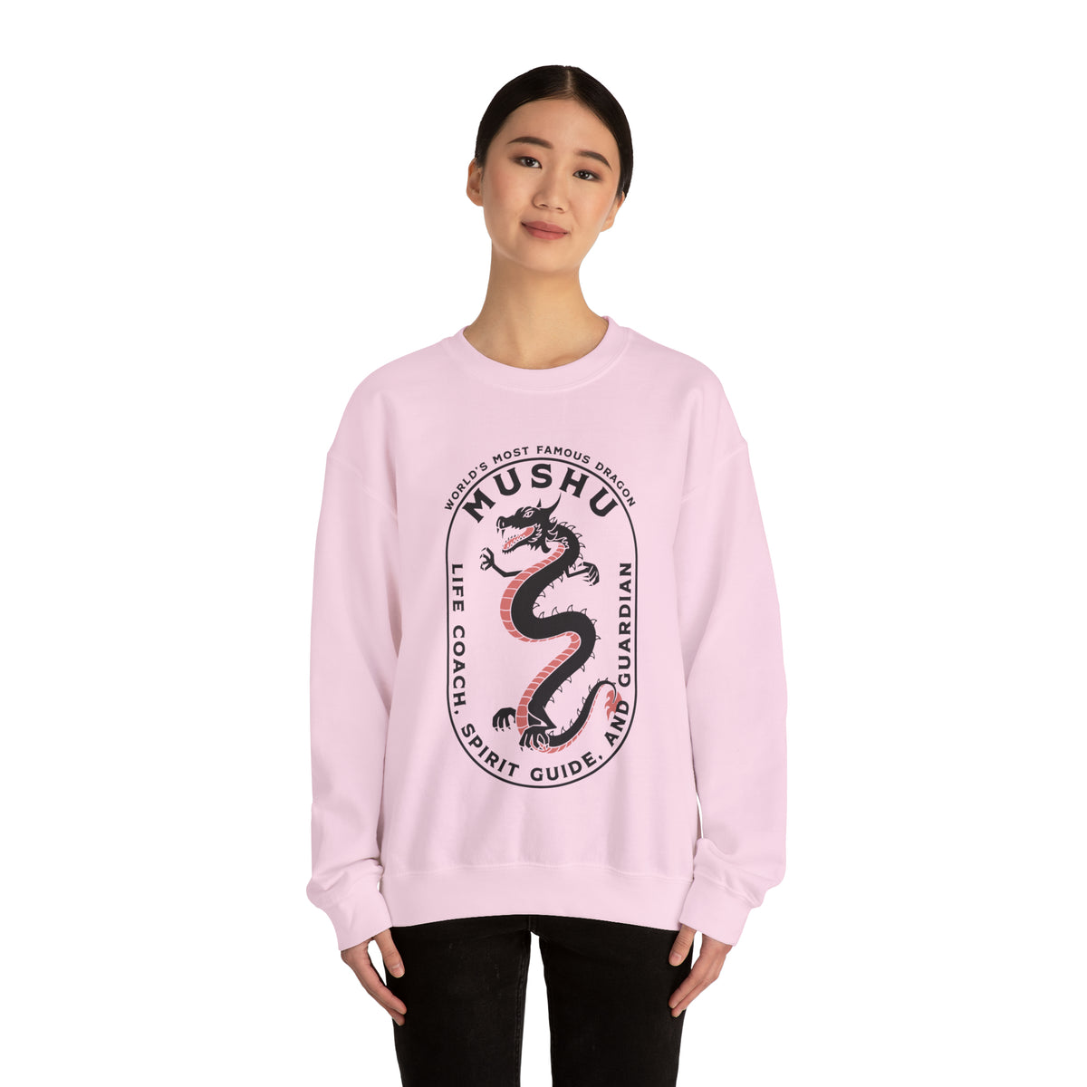 Mushu Gildan Unisex Heavy Blend™ Crewneck Sweatshirt