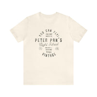 Pan's Flight School Bella Canvas Unisex Jersey Short Sleeve Tee