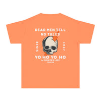Dead Men Tell No Tales Comfort Colors Youth Midweight Tee