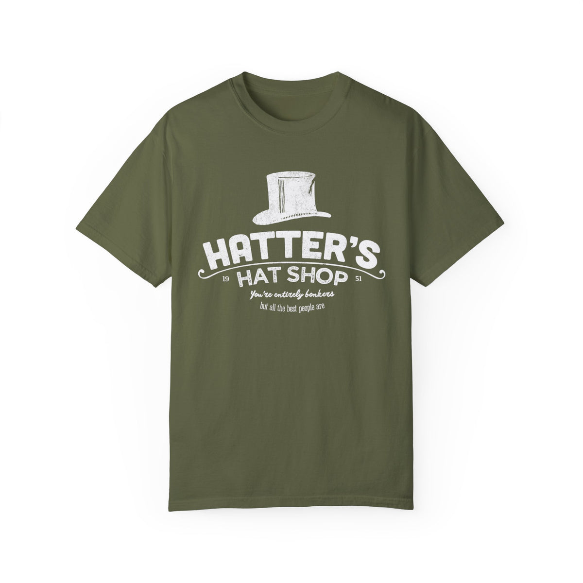 Hatter's Hat Shop Comfort Colors Unisex Garment-Dyed T-shirt