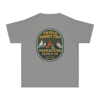 Triple Summit Trek Comfort Colors Youth Midweight Tee
