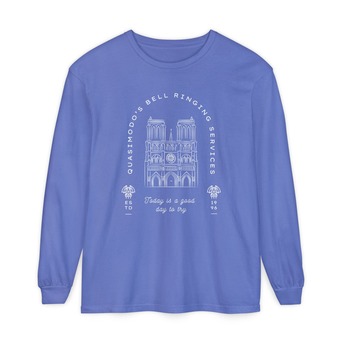 Quasimodo's Bell Ringing Services Comfort Colors Unisex Garment-dyed Long Sleeve T-Shirt
