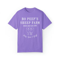 Bo Peep's Sheep Farm Comfort Colors Unisex Garment-Dyed T-shirt