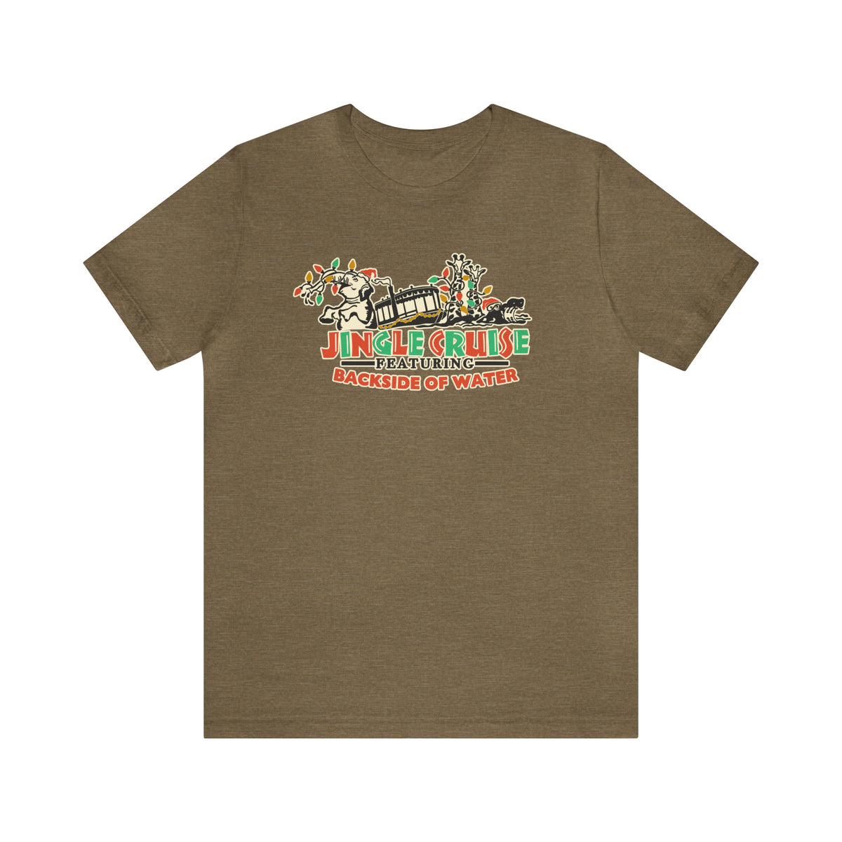 Jingle Cruise Bella Canvas Unisex Jersey Short Sleeve Tee