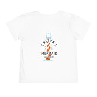 Triton's Mermaid Security Bella Canvas Toddler Short Sleeve Tee