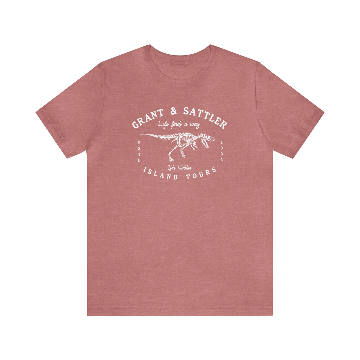 Grant & Sattler Island Tours Bella Canvas Unisex Jersey Short Sleeve Tee