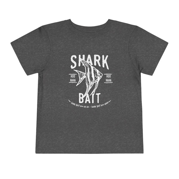 Shark Bait Hoo Haha Bella Canvas Toddler Short Sleeve Tee