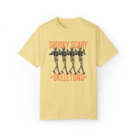 Spooky Scary Skeletons Comfort Colors Unisex Garment-Dyed T-shirt