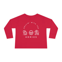 Rollin’ With The Homies Rabbit Skins Toddler Long Sleeve Tee