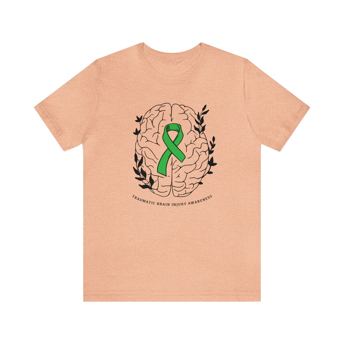 Traumatic Brain Injury Awareness Bella Canvas Unisex Jersey Short Sleeve Tee
