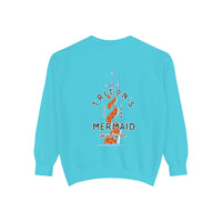 Triton's Mermaid Security Comfort Colors Unisex Garment-Dyed Sweatshirt