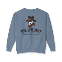 The Wildest Ride in the Wilderness Unisex Lightweight Comfort Colors Crewneck Sweatshirt