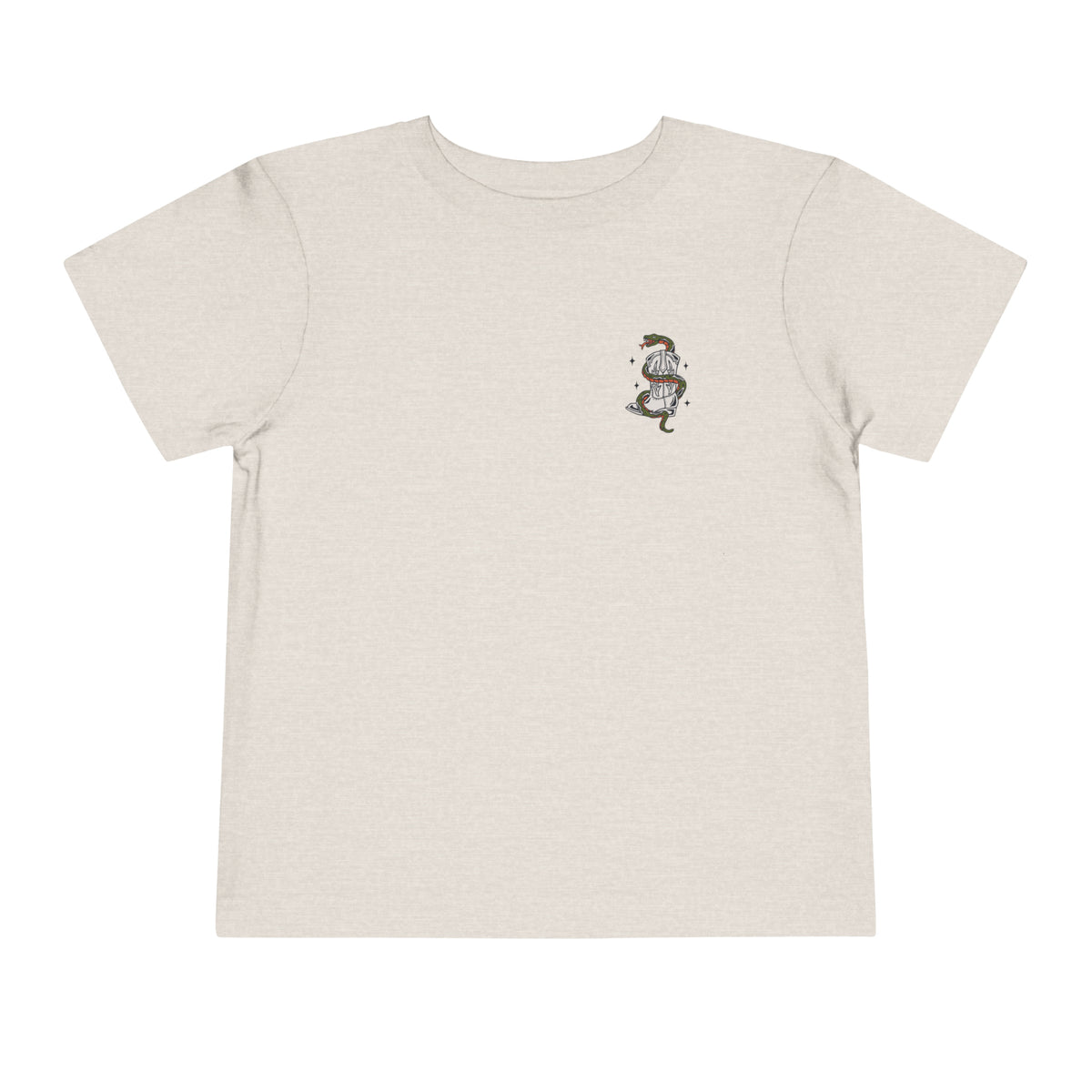 There's A Snake In My Boot Bella Canvas Toddler Short Sleeve Tee