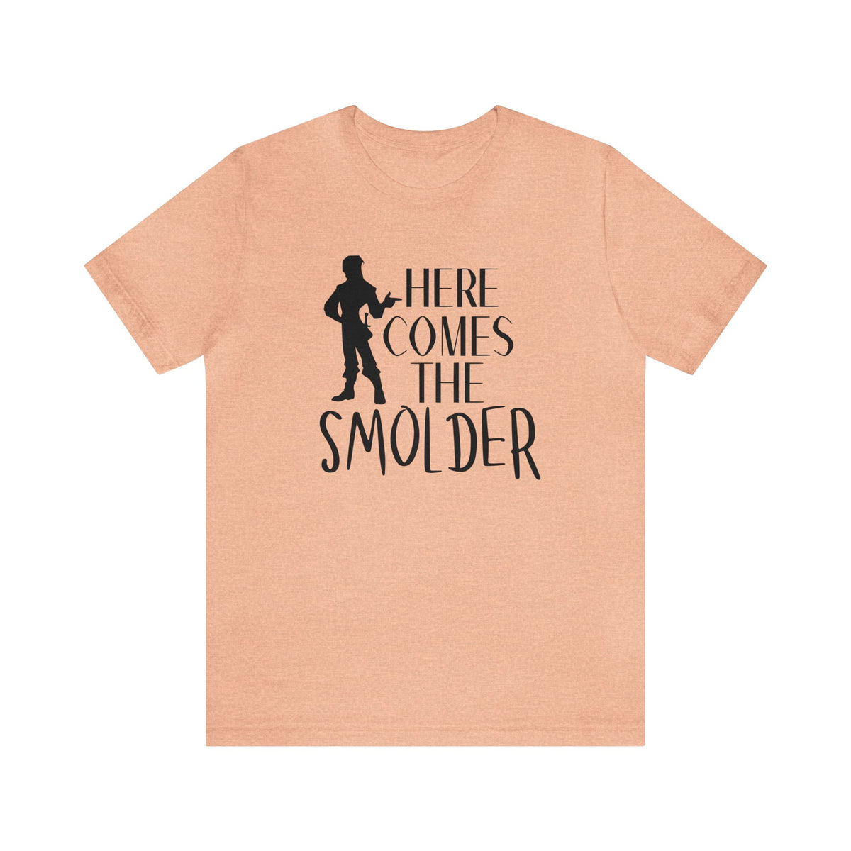 Here Comes The Smolder Bella Canvas Unisex Jersey Short Sleeve Tee