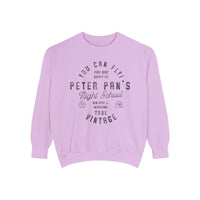 Pan's Flight School Comfort Colors Unisex Garment-Dyed Sweatshirt
