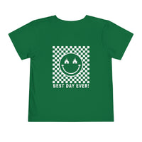 Best Day Ever Bella Canvas Toddler Short Sleeve Tee