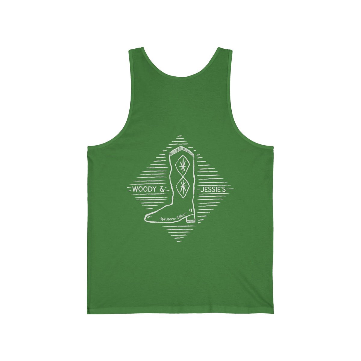 Woody & Jessie's Western Wear Bella Canvas Unisex Jersey Tank
