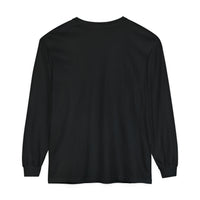 Spooky Scary Skeletons Comfort Colors Unisex Garment-dyed Long Sleeve T-Shirt
